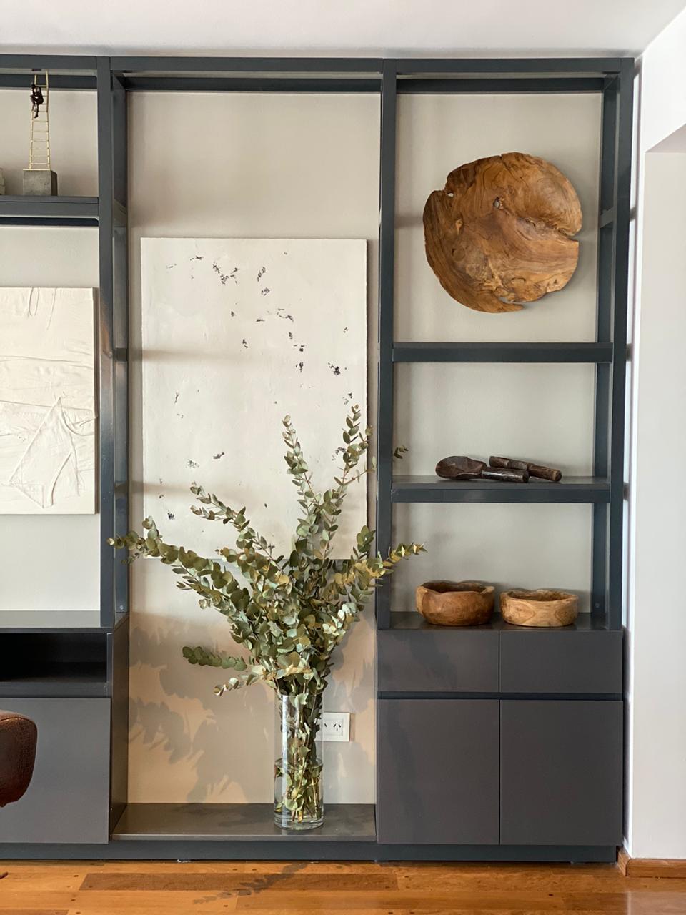 Estantería estructura metálica